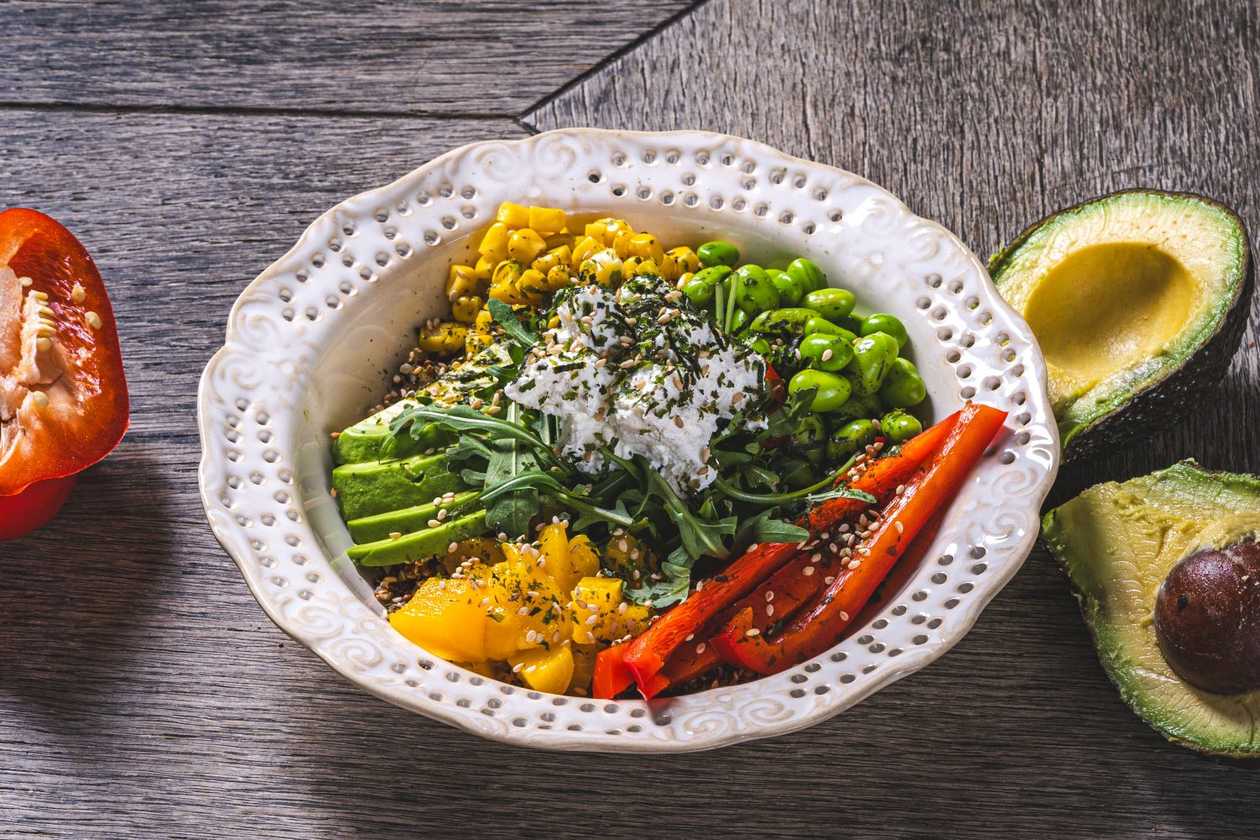 Veģetārā Poke bļoda