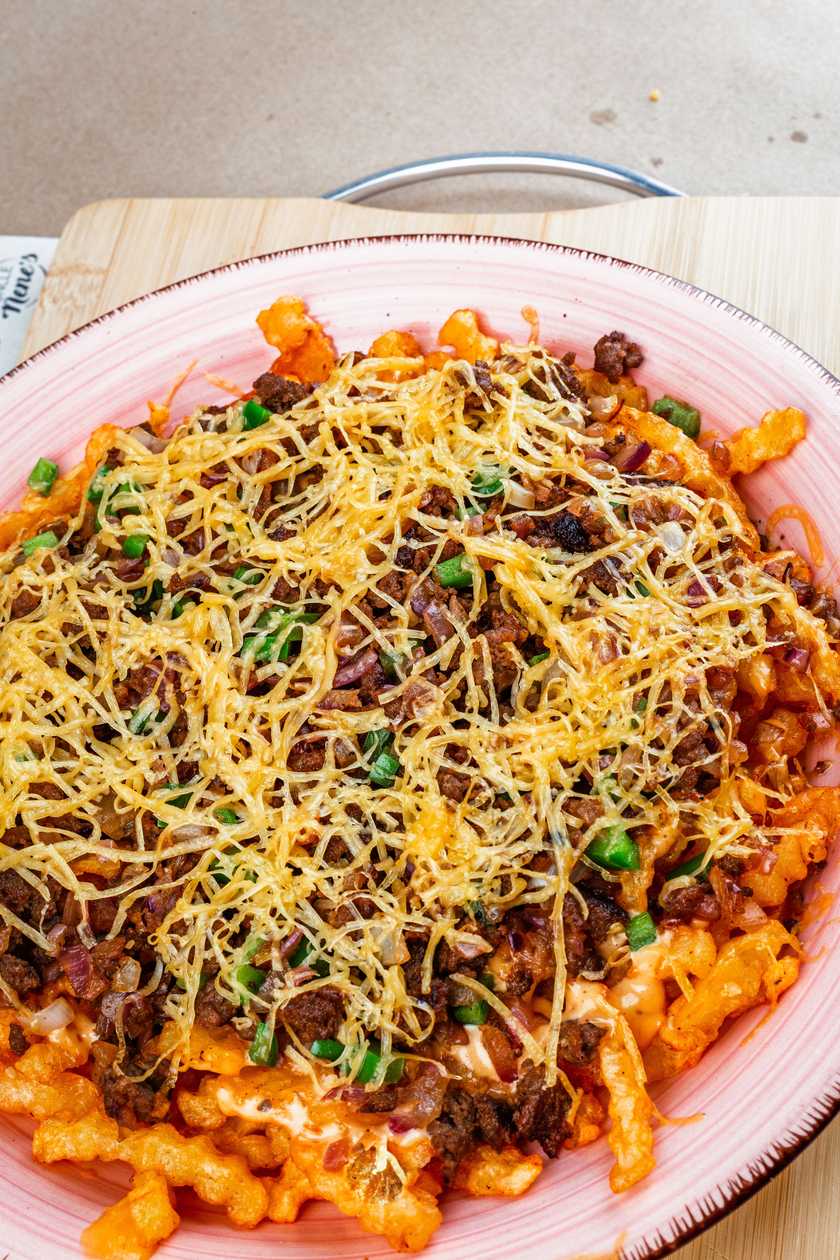 Beef Cheese Loaded Fries