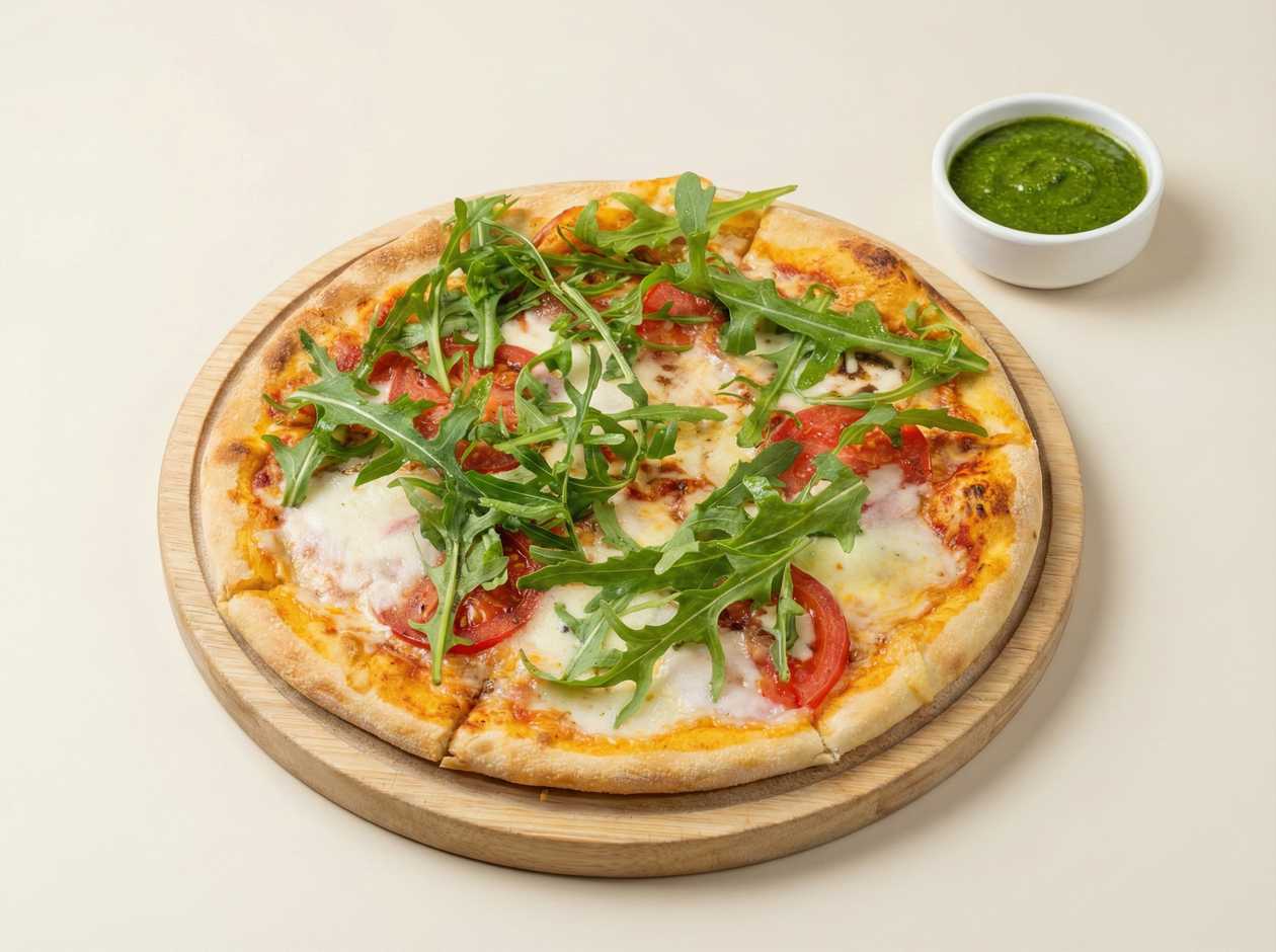 Pizza al pesto