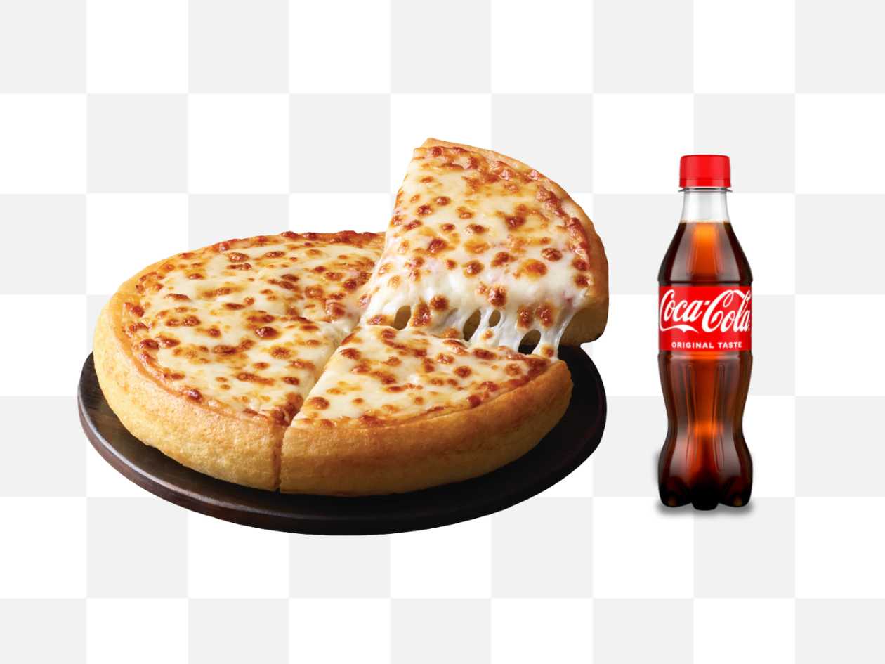 x1 Small Pizza (Margherita) + 350ml Soft Drink