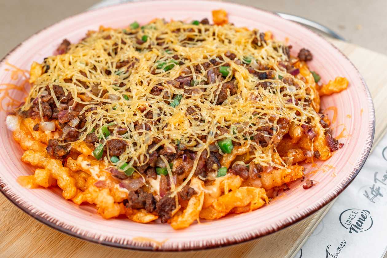 Beef Bacon Cheese Loaded Fries