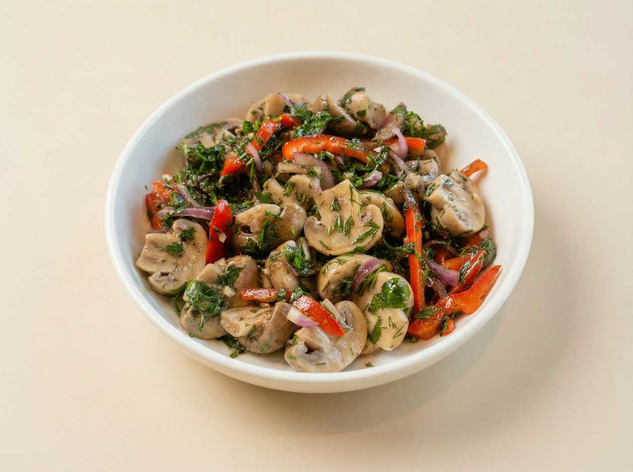 Homemade Marinated Mushrooms