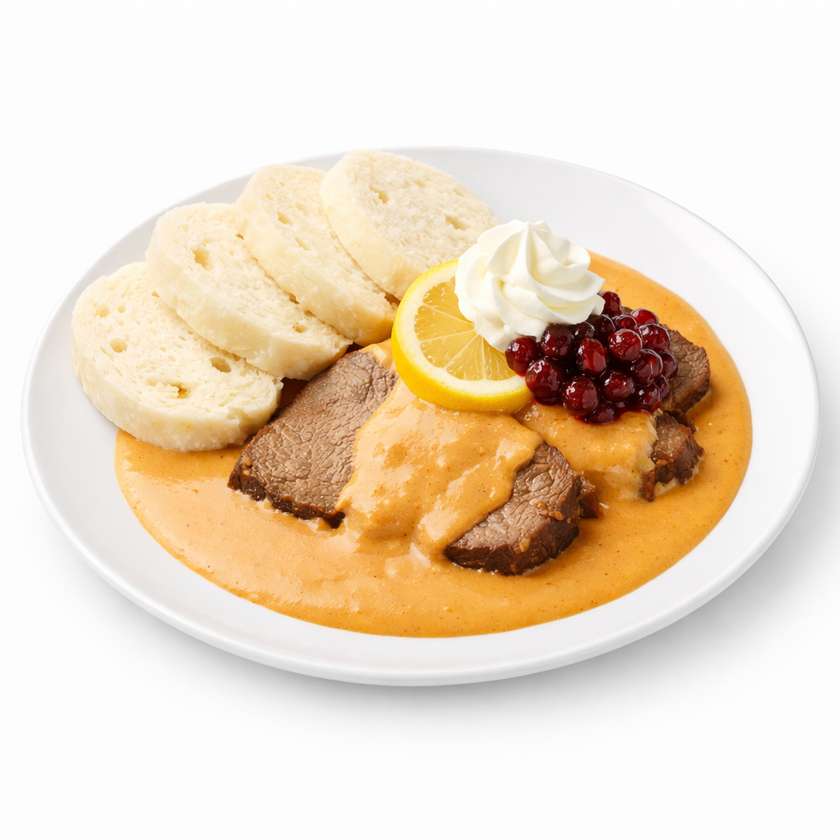 Tradiční svíčková na smetaně