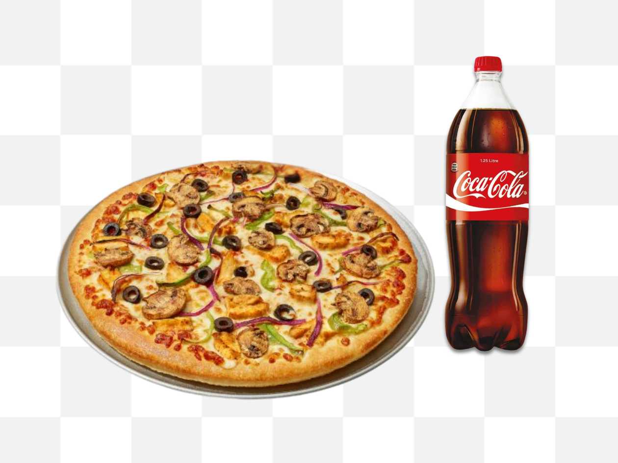 Large Pizza + 1.25L Drink