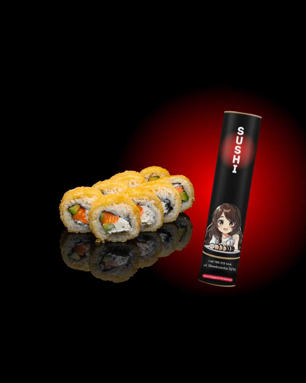 Futo Sake Tempura in a Tube