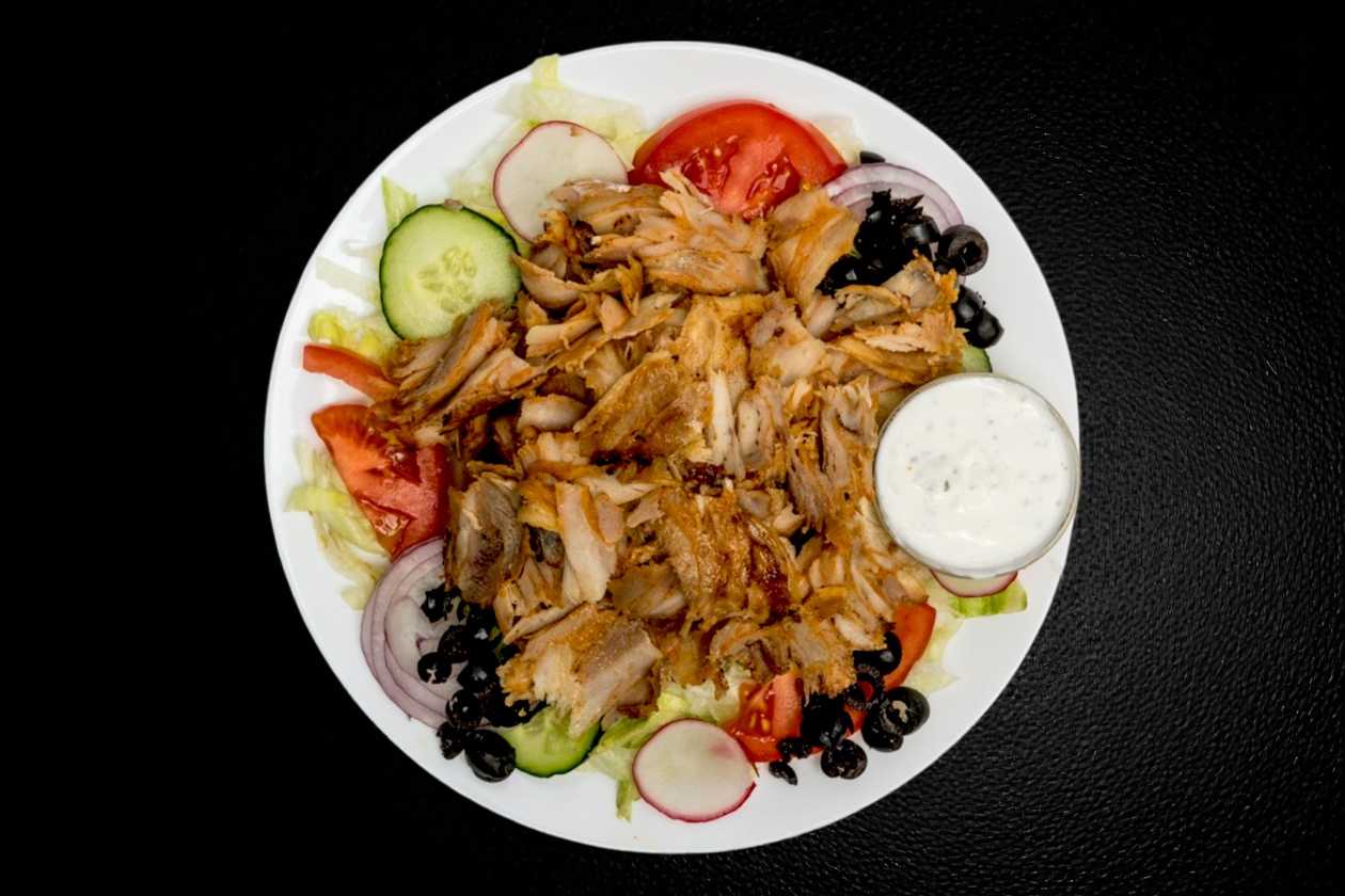 Kebab salad