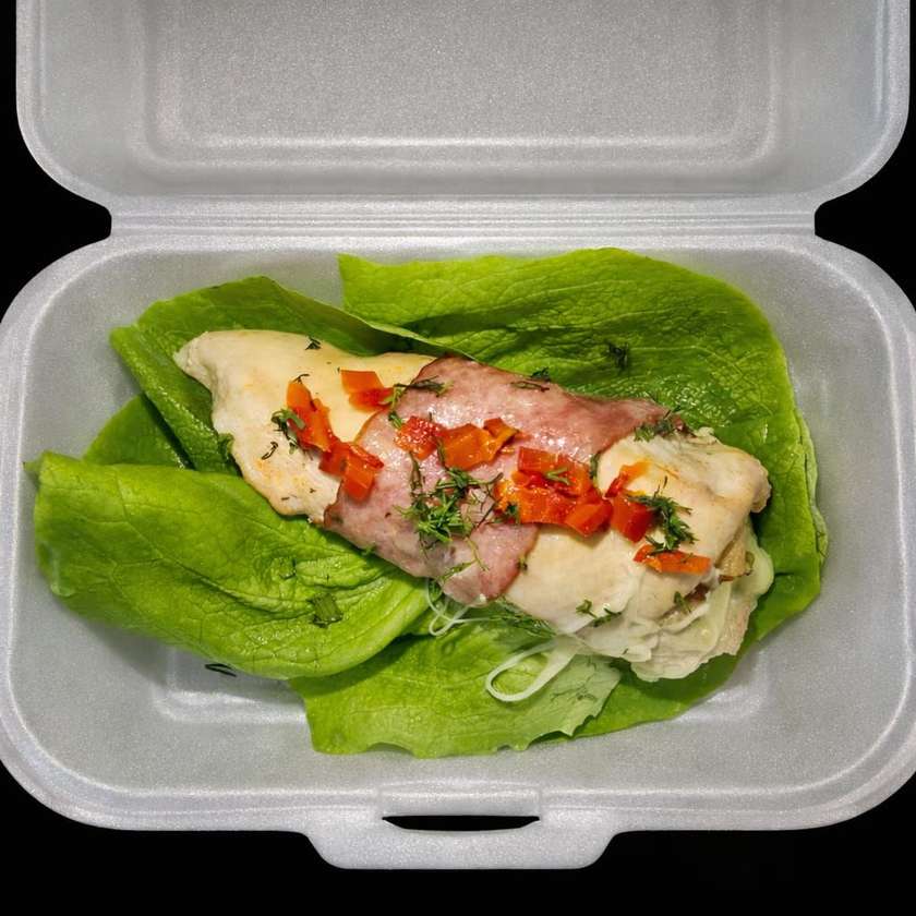 piept de pui cu cascaval si bacon