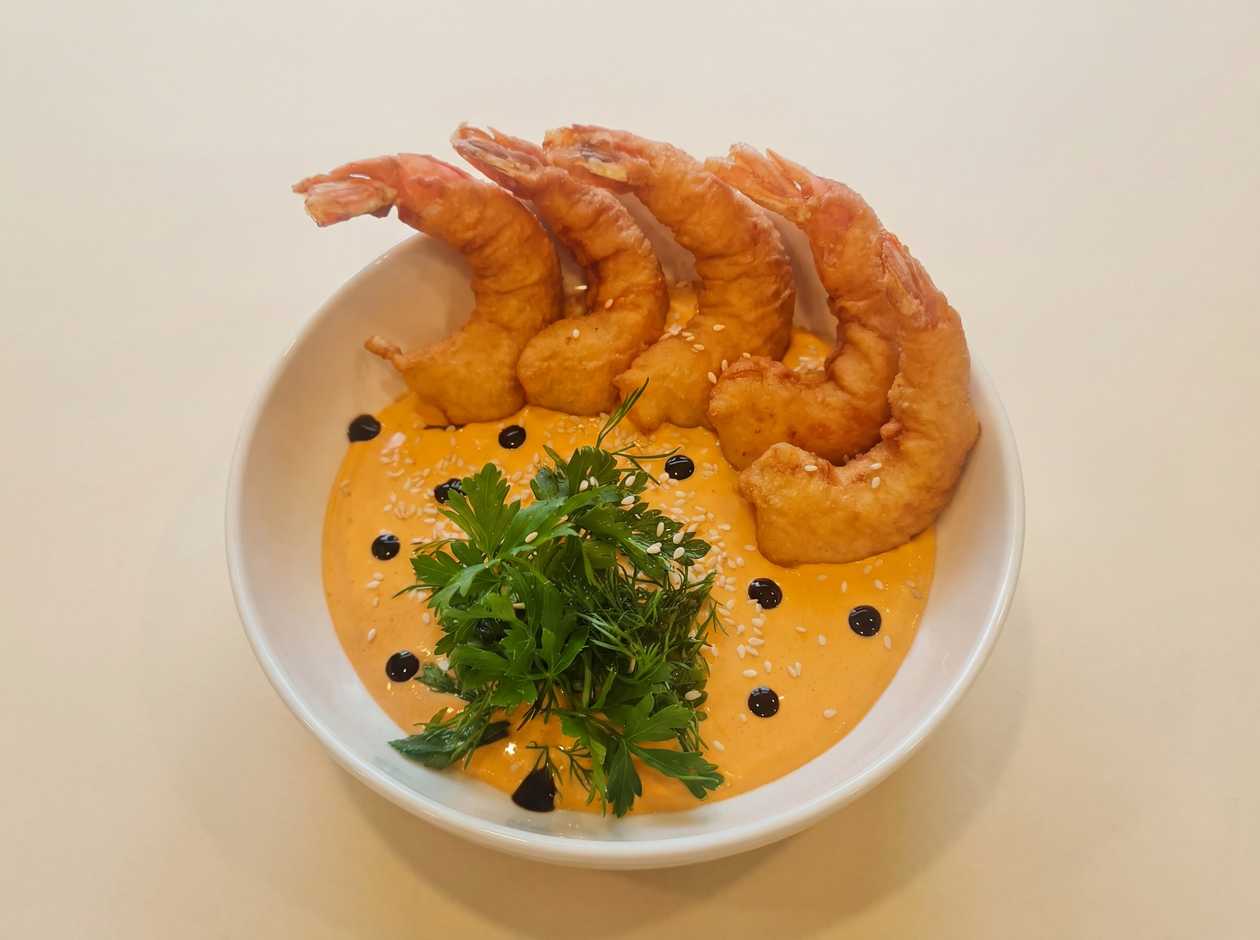 Tempura shrimps