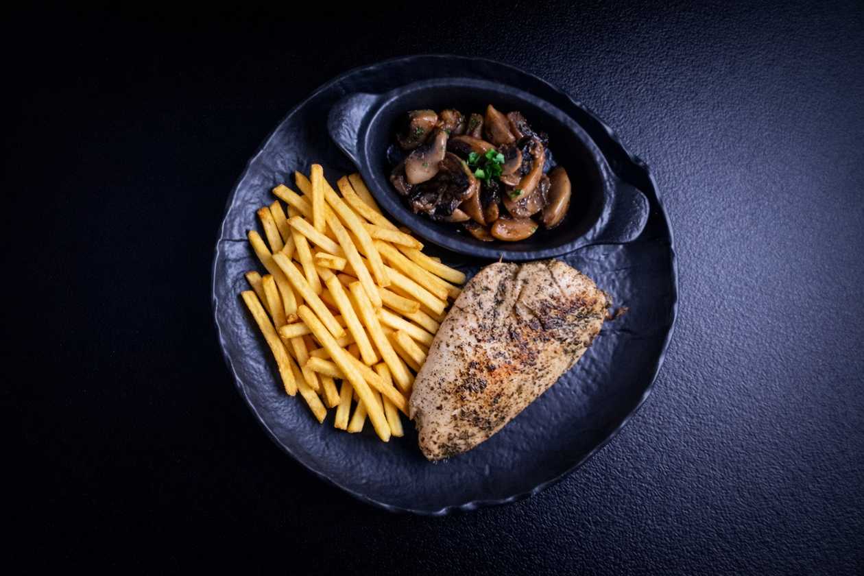 Chicken Breast with Sautéed Mushrooms Menu