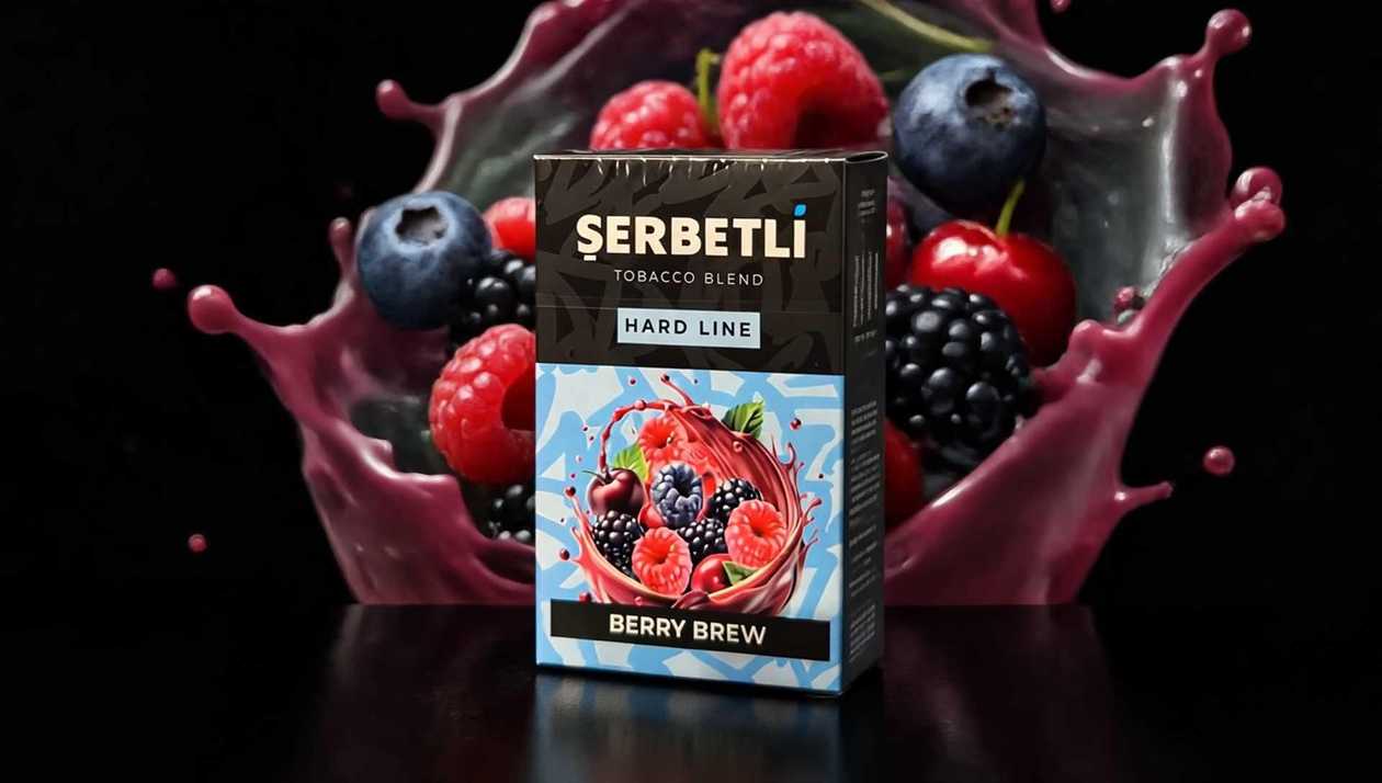 Şərbətli Hard Line Berry Brew 40qr