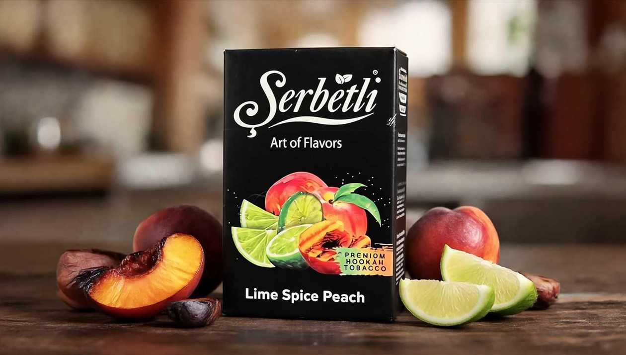 Şərbətli Lime Spice Peach 50qr