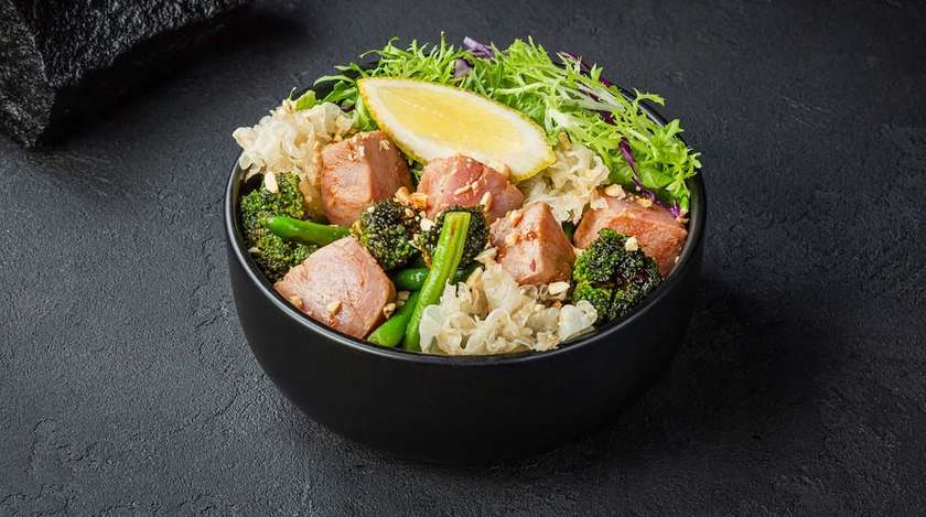 Боул з тунцем в соусі Пад Тай XL