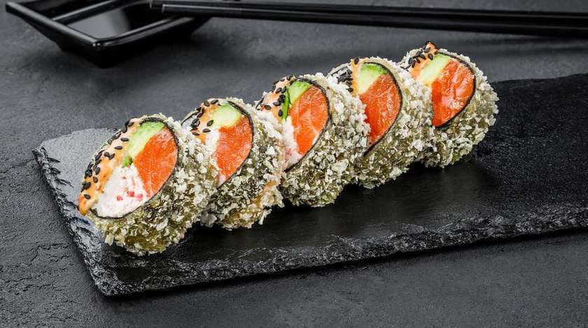 Рол Темпура з лососем