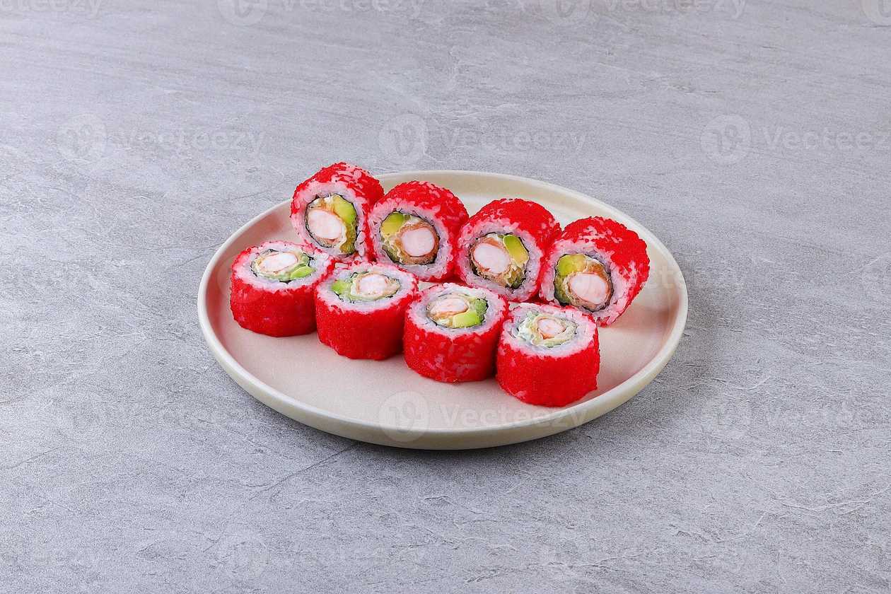 Philadelphia Red Schrimp roll (8ks)