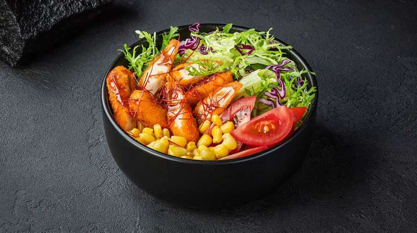 Боул з куркою тонкацу