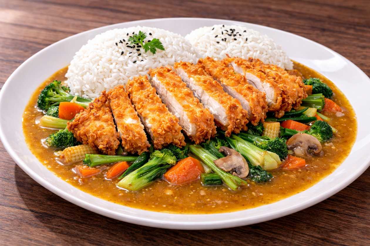 24e.Kai Tempura na Kari