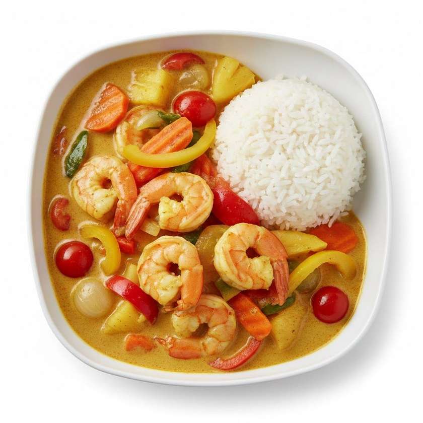 Yellow Curry Prawn