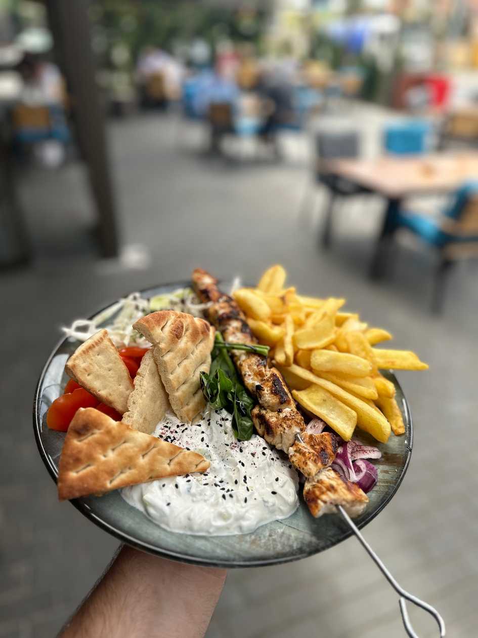 Souvlaki de pui
