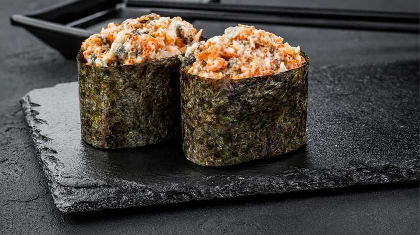 Суші гункан з вугрем