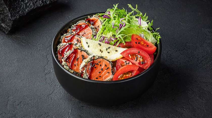 Боул з лососем XL