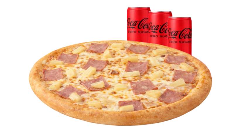 Hawaiian Pizza XL + 2 x Drink
