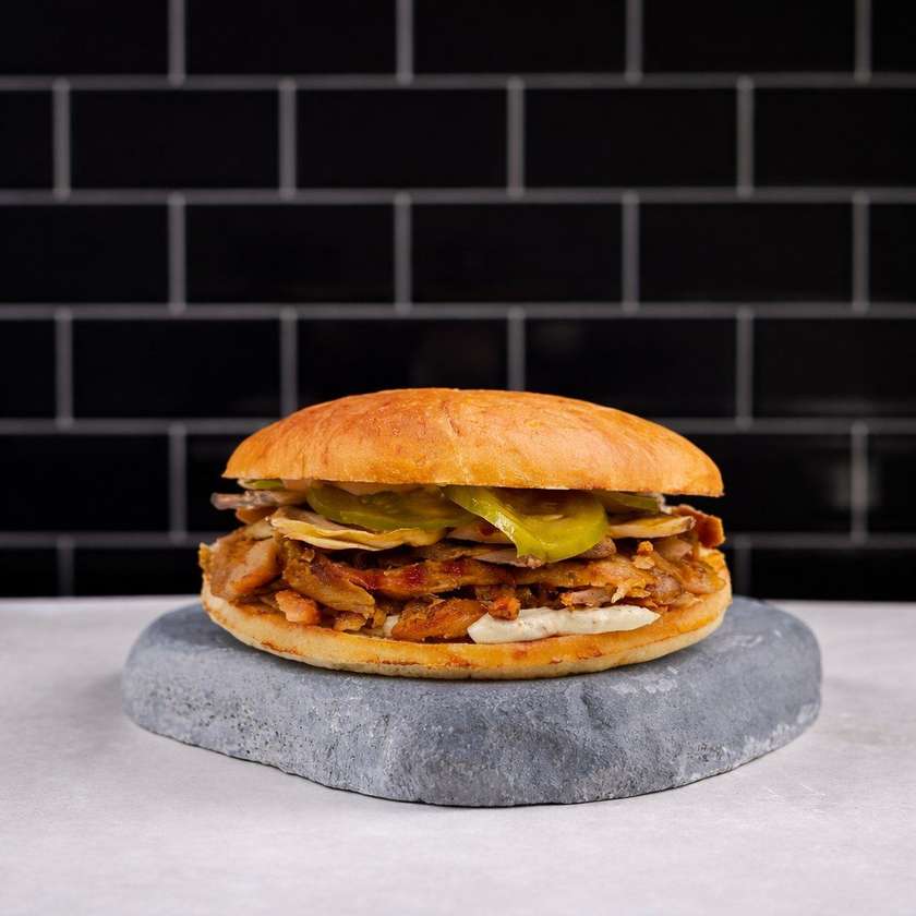 Brioche Kebab - Mushroom