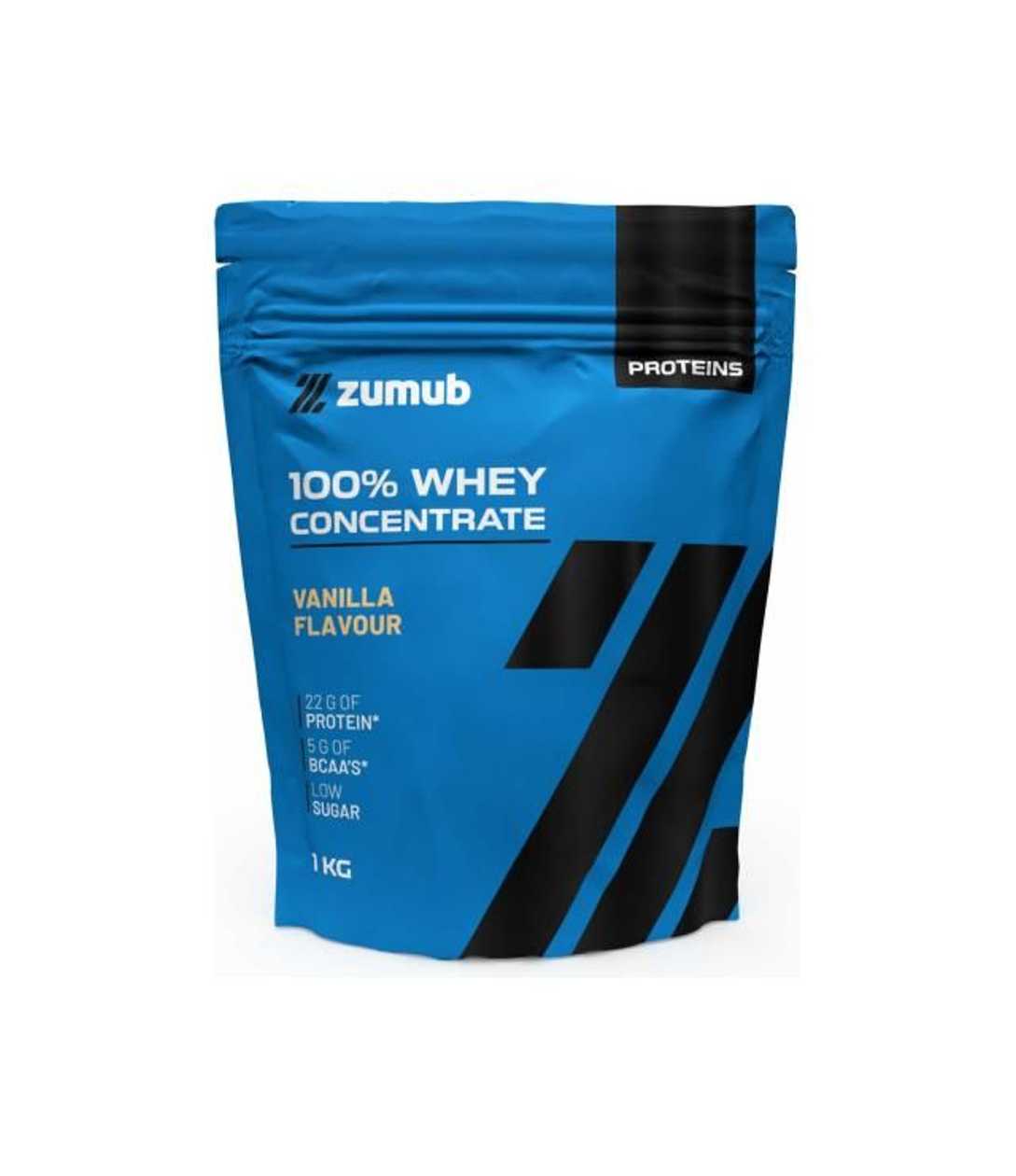 Suplemento Alimentar Zumub 100% Whey de Baunilha Concentrada 500 gr