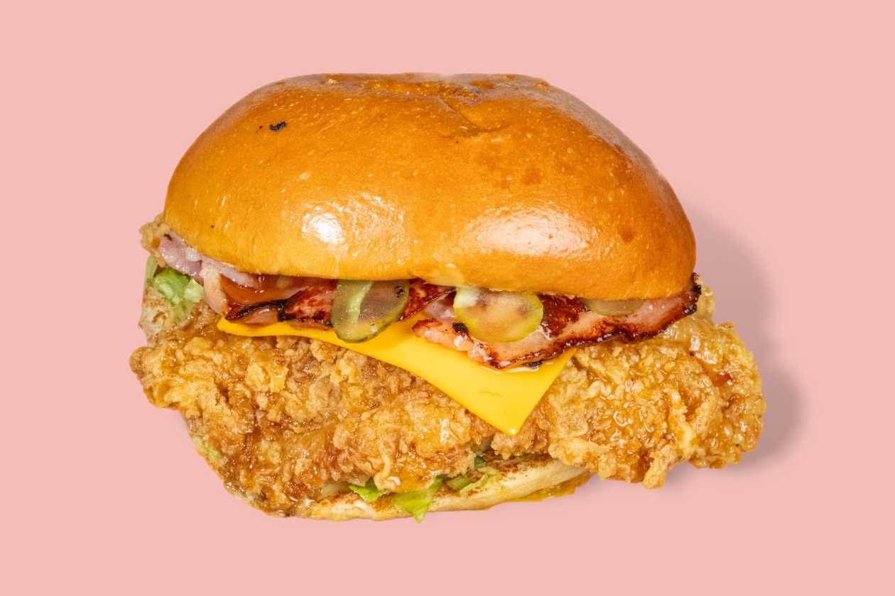Maple Chicken Burger