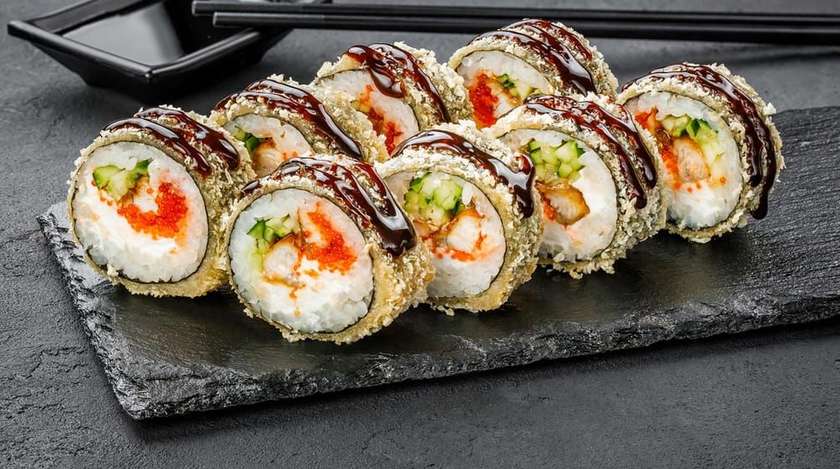 Рол Темпура з вугрем