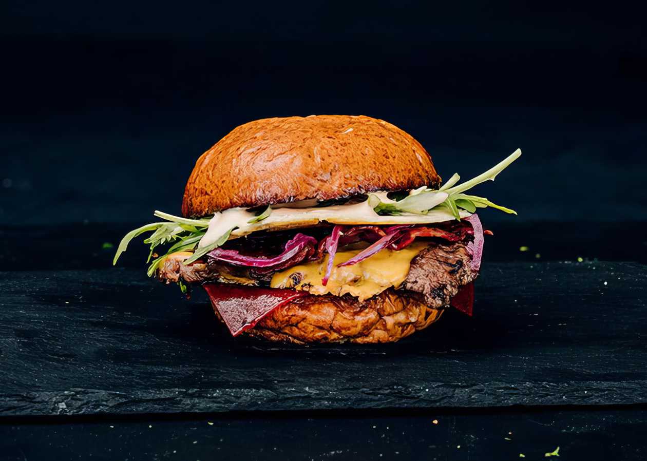 Red Slice Smash Burger