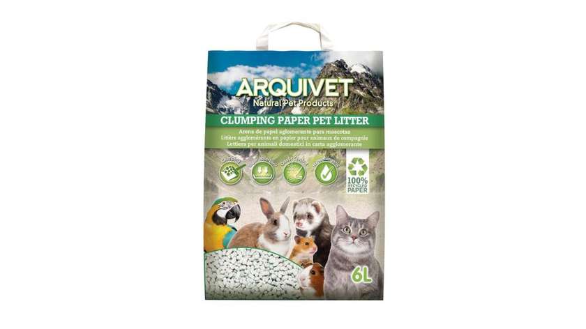 Clumping Paper Pet Litter 6L - AQ4197
