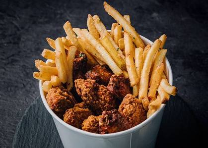 Chicken Wings and Strips combo