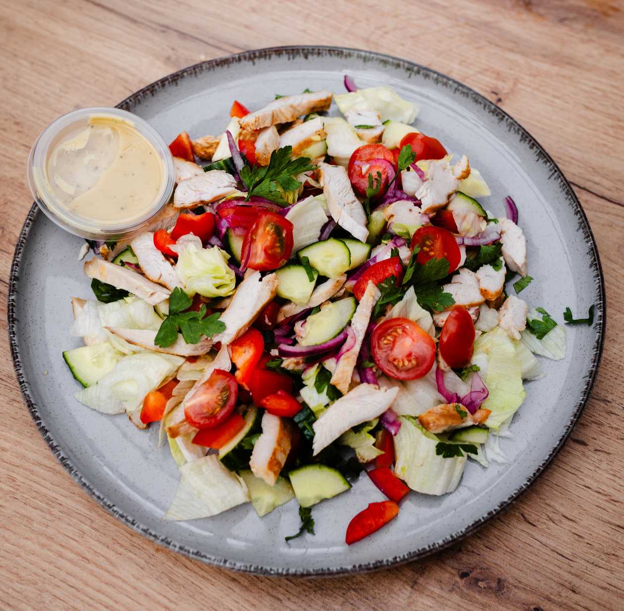 Sałatka z Kurczakiem