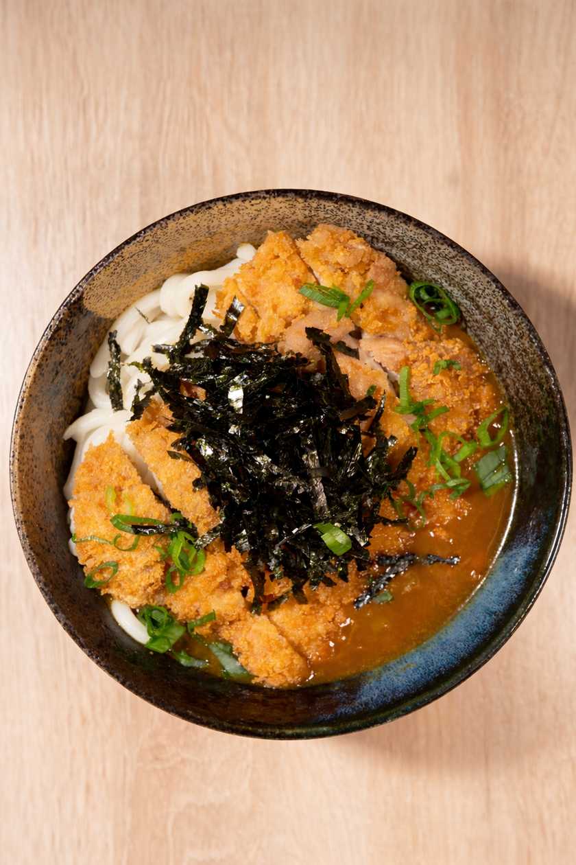 CHICKEN CURRY UDON/ KURCZAK CURRY UDON