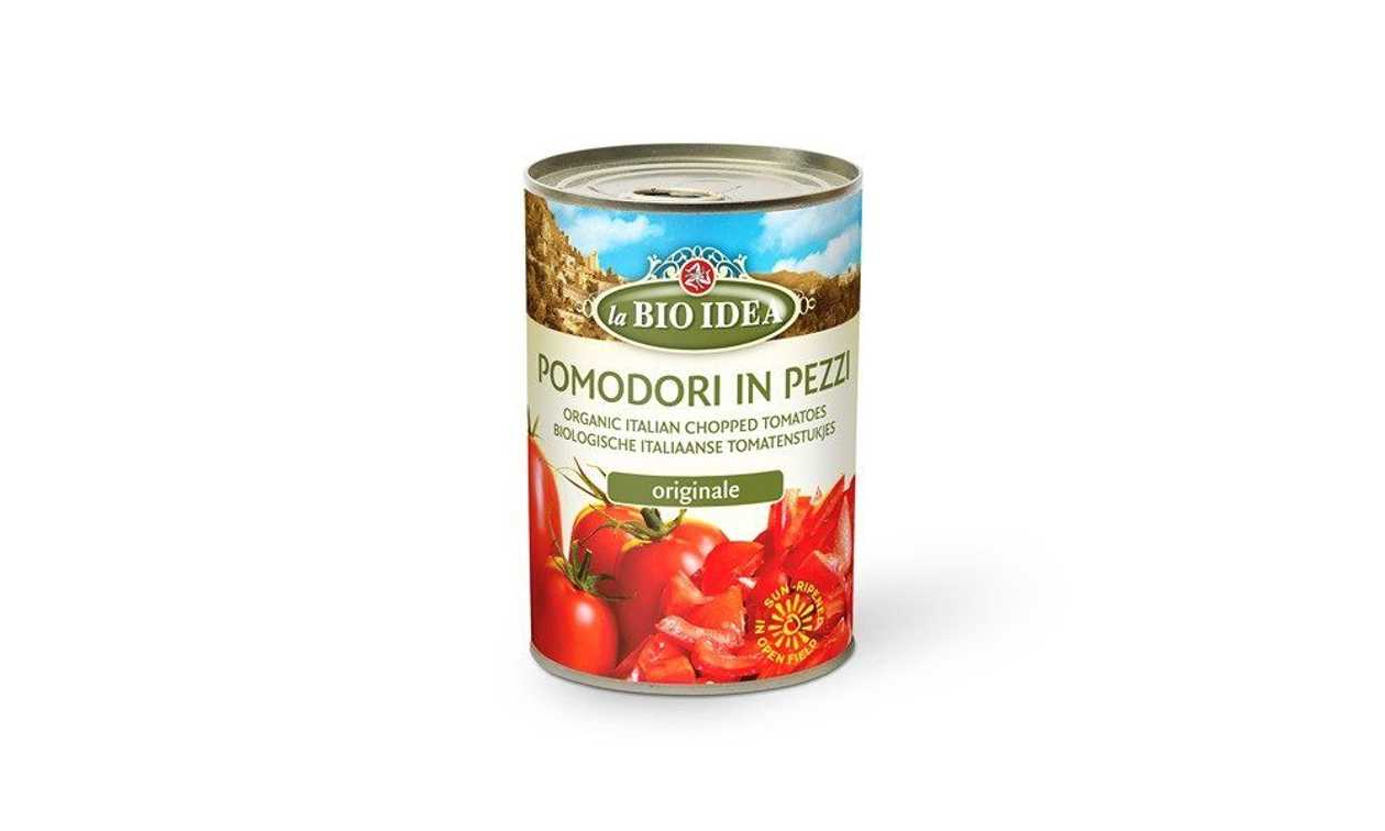 Tomatid, purustatud, öko, 400 g
