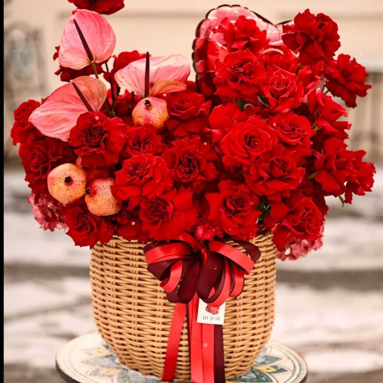 Large Basket That Barely Fits on the Door