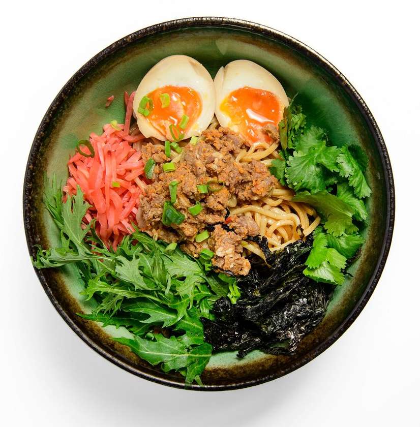 Tantanmen bez bulionu