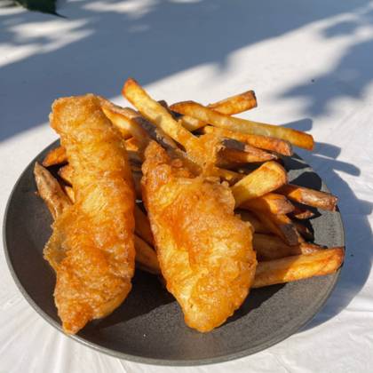 Fries & Spicy Peppered fried fish