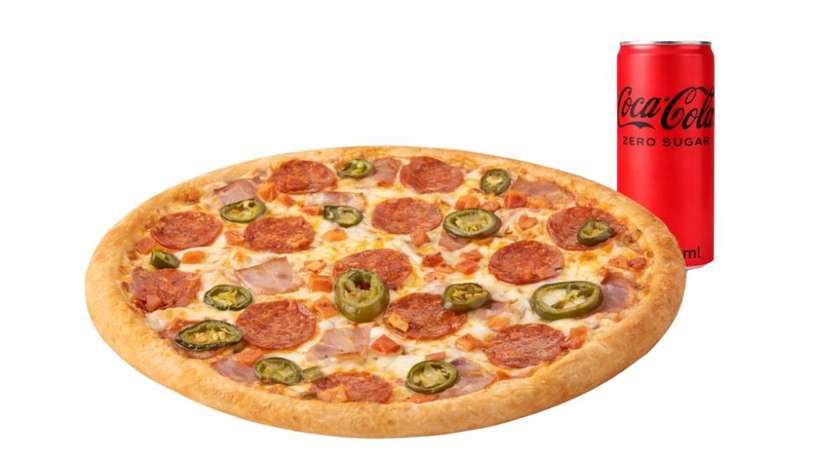 Spicy Pizza M + Drink
