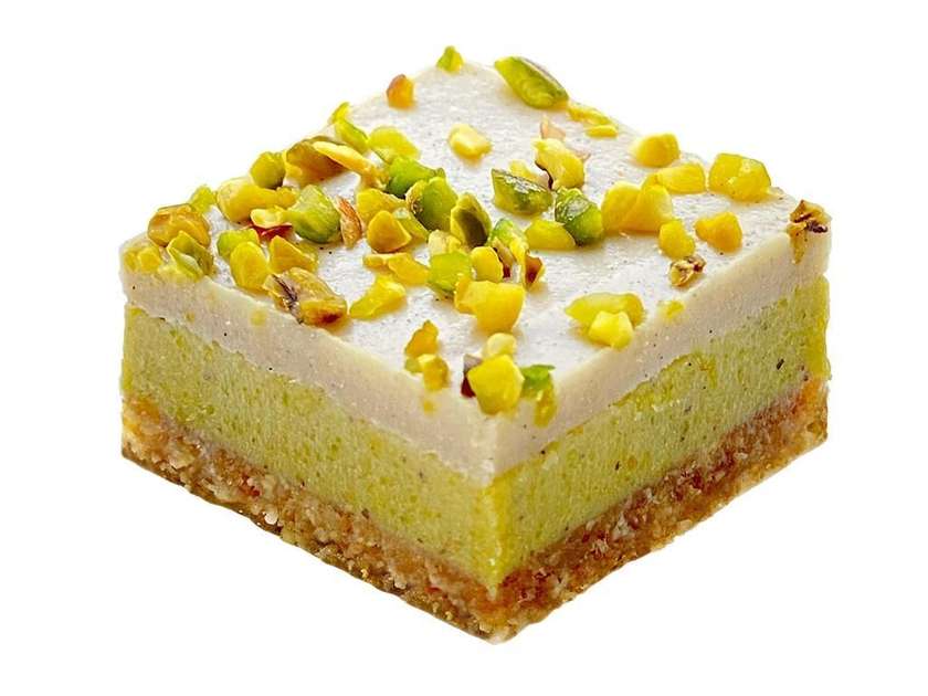 RAW kocka pistácia / vanilka