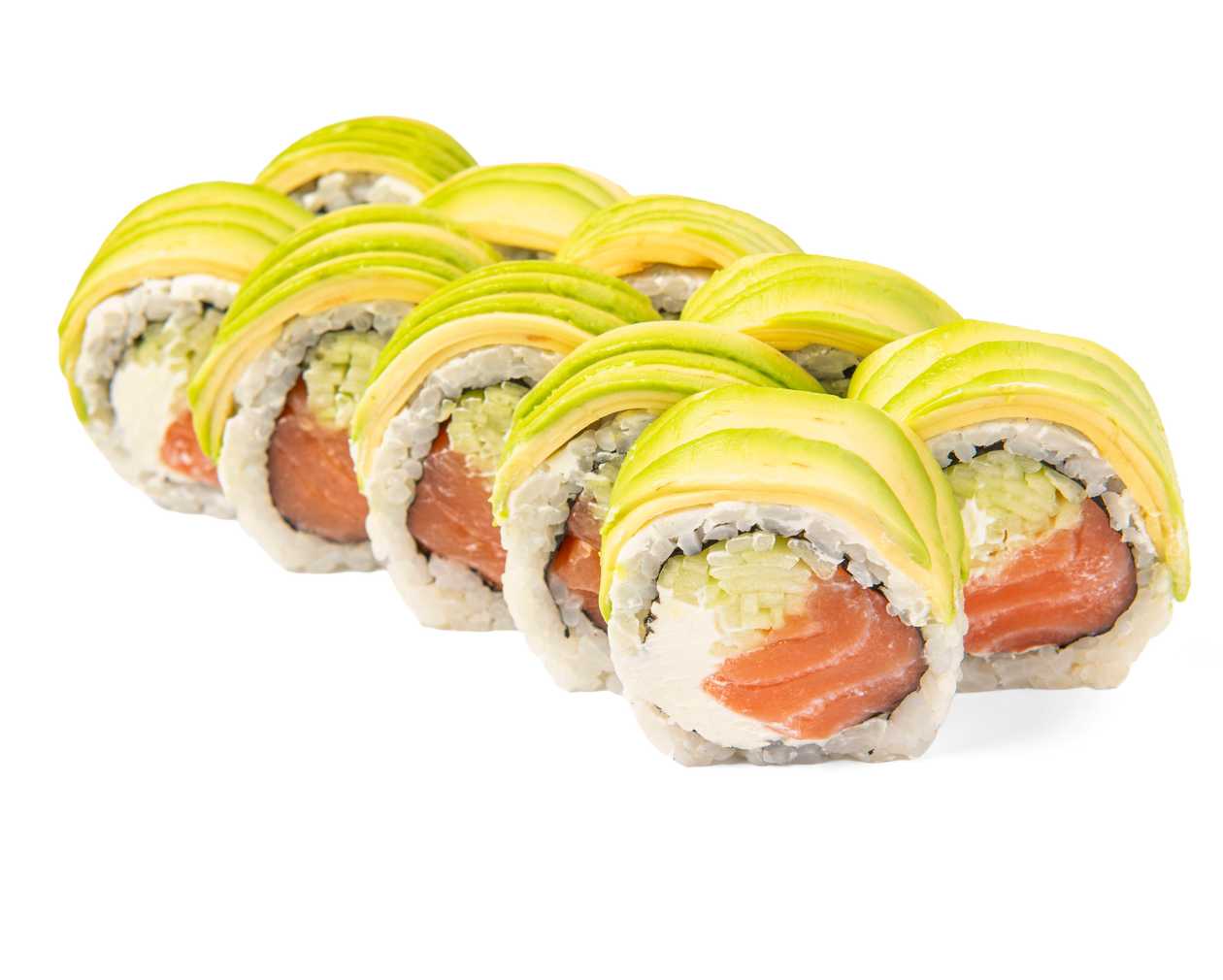 California Gold łosoś owinięta awokado