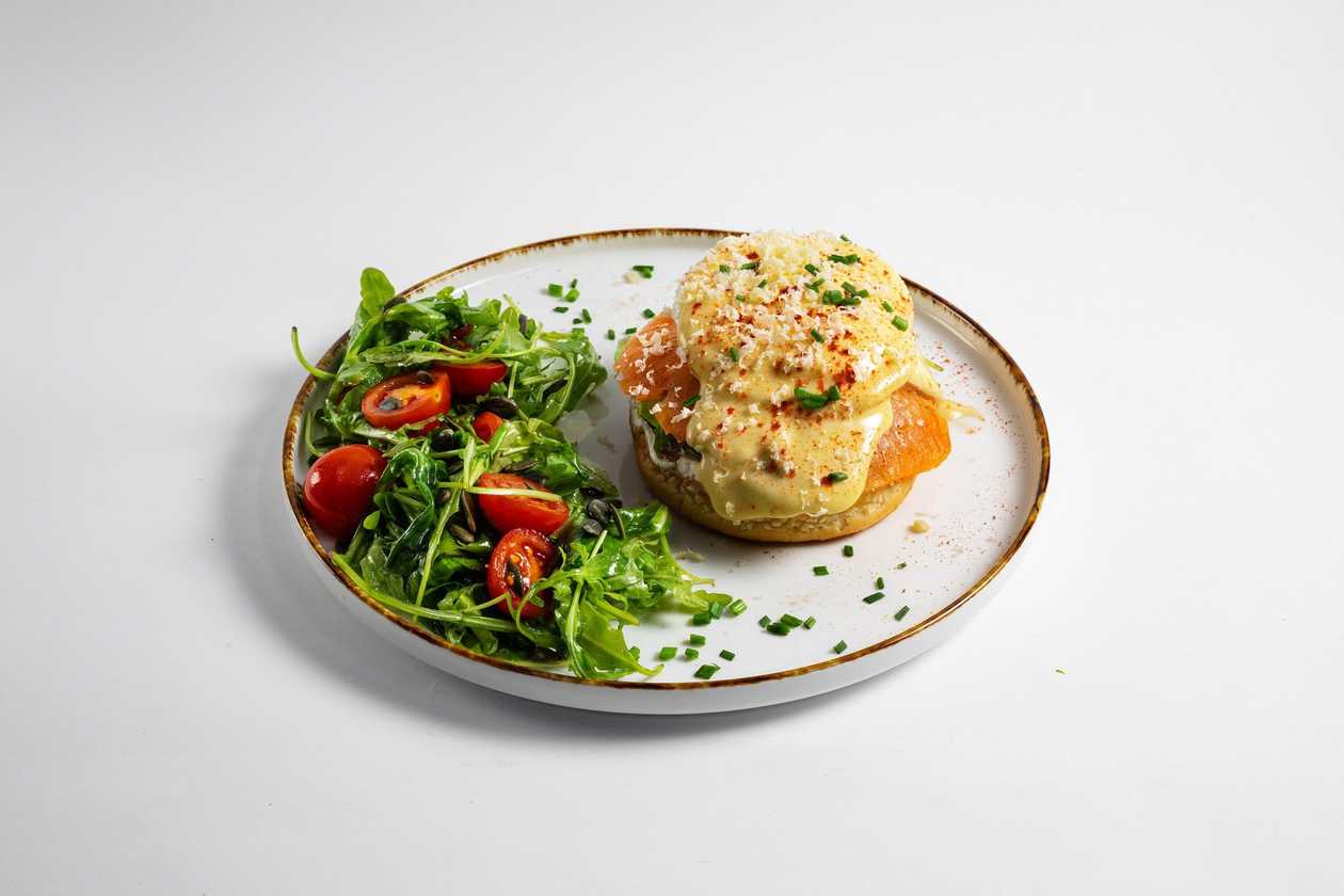 Salmon Egg Benedict
