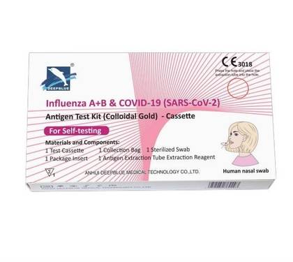 Combo Test (Covid & FLU A - FLU B) 1 PIECE