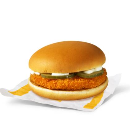 Junior Chicken Burger with Pickles 109g