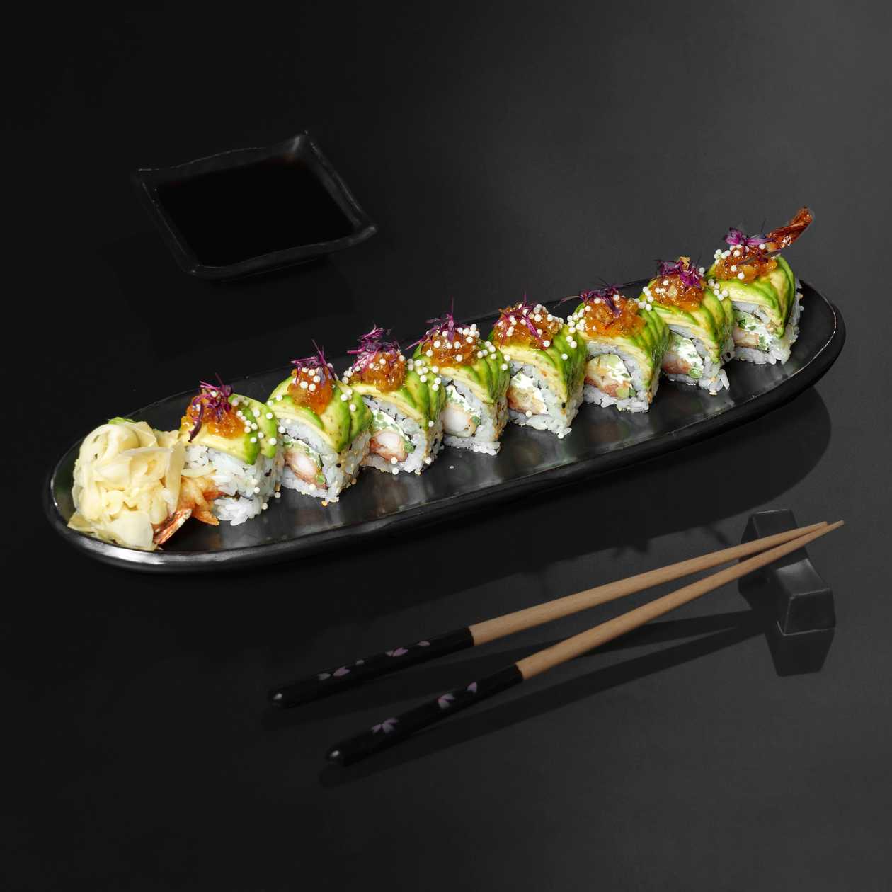 Sweet chili ebi roll