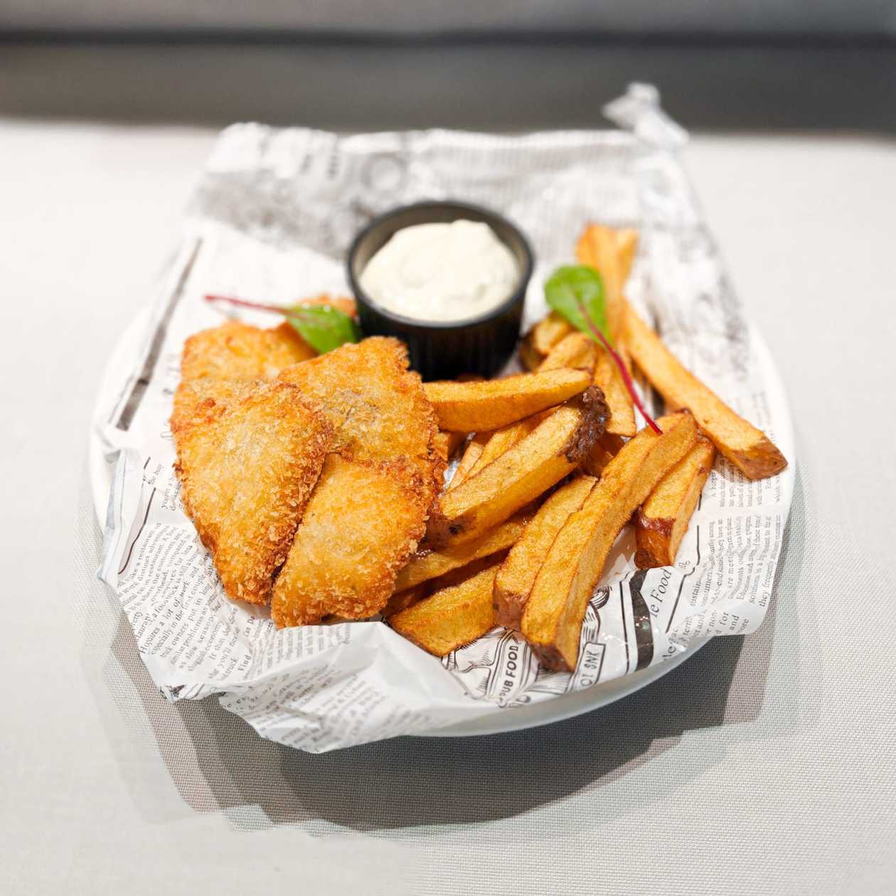 Finding dory fish and chips