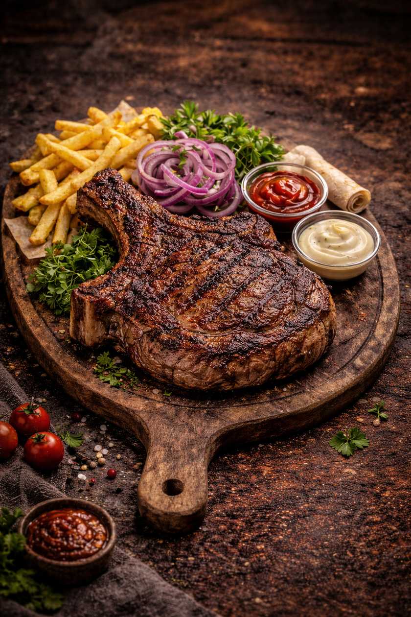 Bone-in Beef Steak Set