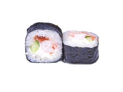 Cheese Maki shrimp/cucumber/tuna (8ks)