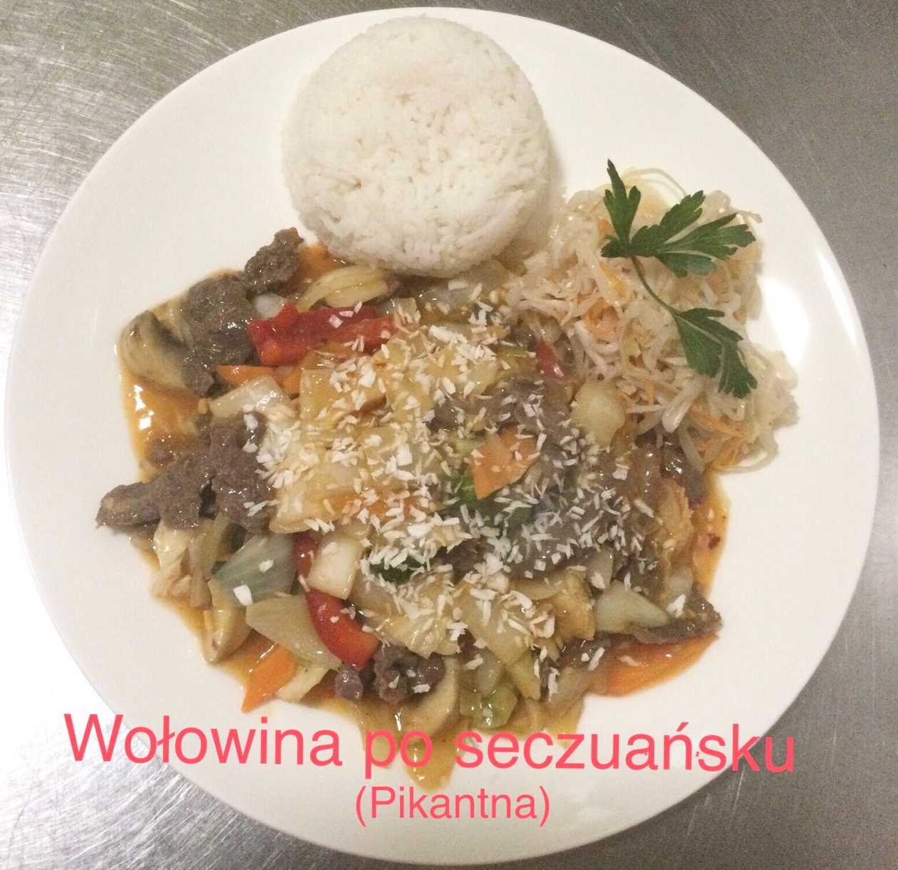 Wołowina po Seczuańsku