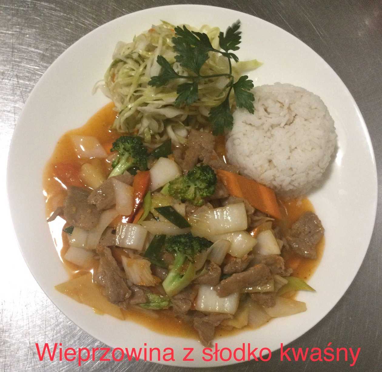 Wieprzowina Słodko-Kwaśna